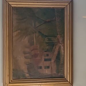 Vintage 1800's Oil Painting